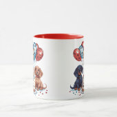 Dackel Hunde Tasse (Zentrum)
