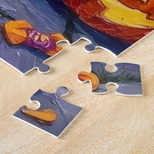 Dackel Hunde Trick-or-Treating zu Halloween Puzzle (Seite)