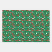 Dackel Hunde Weihnachten Geschenkpapier Set (Vorderseite 3)