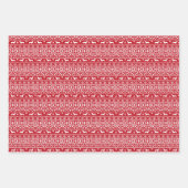 Dackel Hunde Weihnachten Geschenkpapier Set (Vorderseite 2)