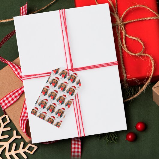 Dackel Hunde Zucht Weihnachten Geschenkanhänger