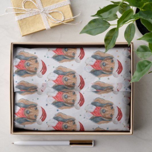Dackel Hunde Zucht Weihnachten Seidenpapier (Geschenk)