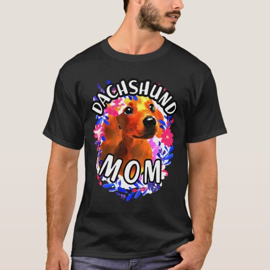 Dackel Hundebesitzer T-Shirt (Vorderseite)