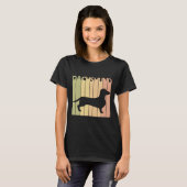 Dackel Hundebesitzer T-Shirt (Vorne ganz)