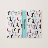 Dackel-Hundepuzzlespiel Puzzle (Horizontal)