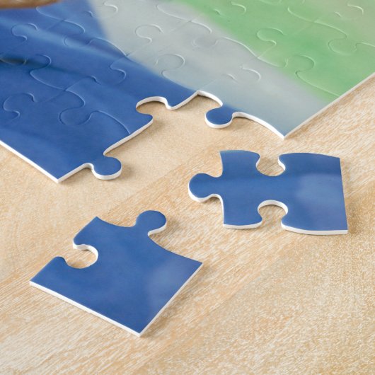 Dackel-Hundepuzzlespiel Puzzle (Seite)