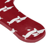 Dackel-Hunderotes Küchen-Ausschnitt-Brett Schneidebrett (Ecke)