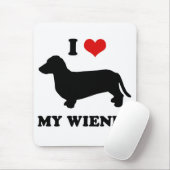 DACKEL-HUNDET-Shirts - "ich Liebe meine Dackel " Mousepad (Mit Mouse)