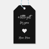 Dackel-Hundetext für Firefighter Geschenkanhänger (Rückseite)