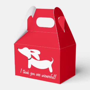 Dackel I denken, dass Sie wienerful Geschenkboxen Geschenkschachtel