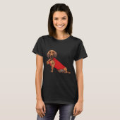 DACKEL I LIEBE MAMA T-Shirt (Vorne ganz)