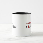 Dackel (I Liebe) Tasse (Zentrum)