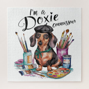 Dackel Ich bin Dackel Connoisseur Puzzle