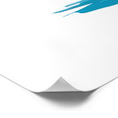 Dackel Ich bin Dackel-Enthusiast Poster (Ecke)