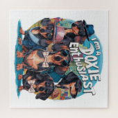 Dackel Ich bin Dackel-Enthusiast Puzzle (Horizontal)