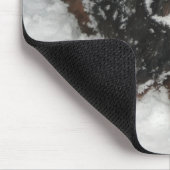 Dackel im Schnee Mousepad (Ecke)