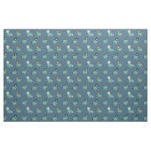 Dackel in den Skrupeln dunkelblau Stoff (Fat Quarter (45,7 x 55,9 cm))