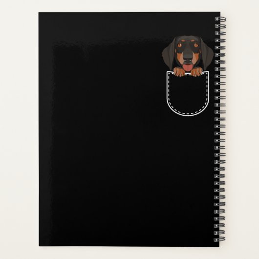 Dackel in der Brust Planer (Rückseite)