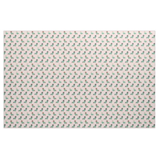 Dackel in hellrot stoff (Yard (91,4 cm))