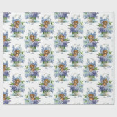 Dackel in Lilacs Geschenkpapier (Flach)