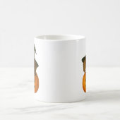 Dackel in Pumpkin Kaffeetasse (Mittel)