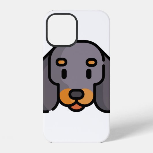 Dackel iPhone Hülle (Rückseite)