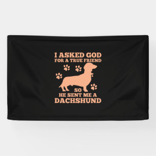 Dackel ist mein wahrer Freund Banner