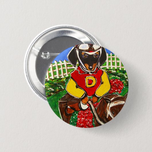 DACKEL JOCKEY BUTTON (Vorne & Hinten)