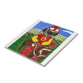 DACKEL JOCKEY FLIESE (Seite)