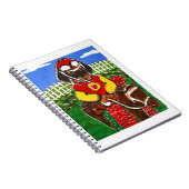 DACKEL JOCKEY NOTIZBLOCK (Rechte Seite)