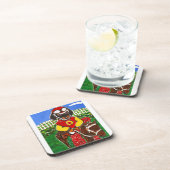 DACKEL JOCKEY UNTERSETZER (Rechte Seite)