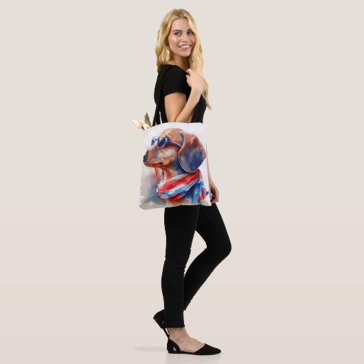 DACKEL JULI 4. TOTE BAG TASCHE (Am Model)