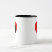 Dackel Kaffee Tasse (Zentrum)
