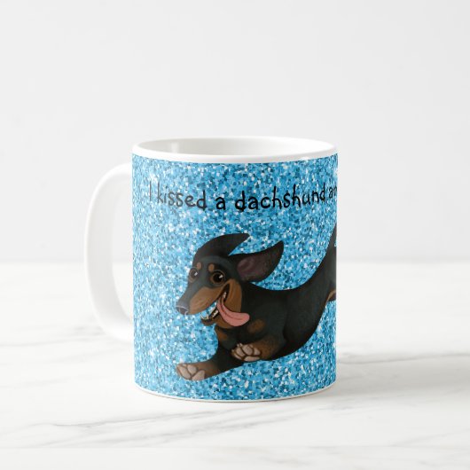 Dackel Kaffee Tasse Dackel Dog Design Dackel Gesch (Vorderseite Links)