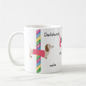 Dackel Kaffee Tasse Dackel Hund Karussell (Links)