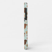 Dackel Kaffeemaschine Case-Mate iPhone Hülle (Hinten/Links)