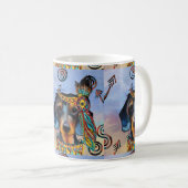 DACKEL KAFFEETASSE (VorderseiteRechts)