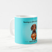 Dackel Kaffeetasse (Vorderseite Links)