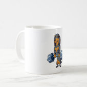 Dackel Kaffeetasse (Vorderseite Links)