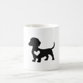 Dackel kaffeetasse (Mittel)