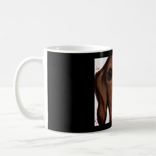 DACKEL KAFFEETASSE (Links)