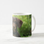 Dackel Kaffeetasse (VorderseiteRechts)