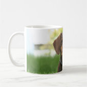Dackel Kaffeetasse (Links)