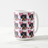 Dackel Kaffeetasse (VorderseiteRechts)