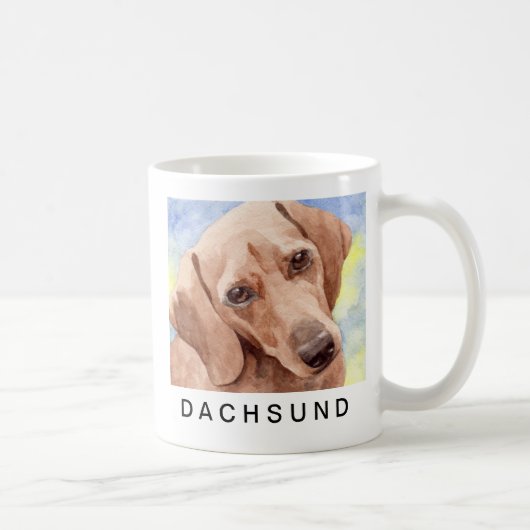 Dackel Kaffeetasse (Rechts)