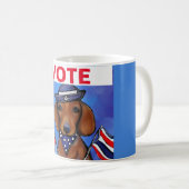 Dackel Kaffeetasse (VorderseiteRechts)