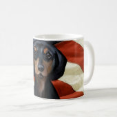 DACKEL KAFFEETASSE (VorderseiteRechts)