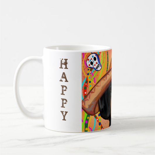 DACKEL KAFFEETASSE (Links)