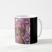 Dackel-Kaffeetasse Kaffeetasse (VorderseiteRechts)