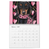Dackel Kalender (Feb 2027)